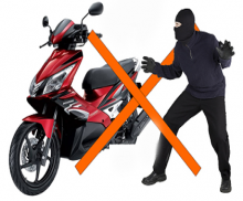 9 cách chống trộm cho xe máy an toàn